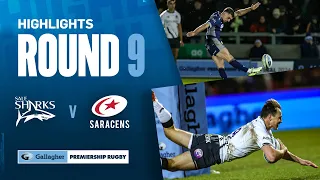 Sale v Saracens - HIGHLIGHTS | 2023 Finalists Come To Blows Again! | Gallagher Premiership 2023/24