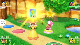 Mario Party Superstars - Mario vs Peach vs Rosalina vs Daisy - Woody Woods