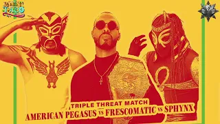 BVW Heavyweight Title: American Pegasus Vs SPYNX Vs FrescoMatic (c)