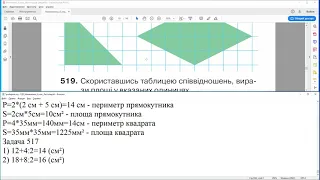 ГДЗ. Номери 515-525. Математика 4 клас. Листопад 2021 р. Відповіді