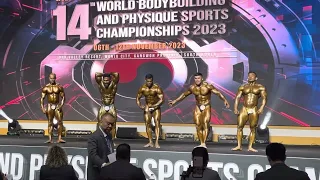 diding grimon " finalis kejuaraan Dunia Binaraga Kelas 85 kg WBPF di Korea selatan 2023 " WBPF 85 kg