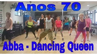 Anos 70 ABBA - Dancing Queen Coreografia | Choreography Dance fitness Zumba