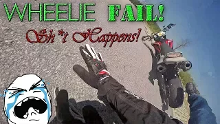 Motorcycle Crash | Wheelie GONE WRONG :(