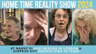 Our Home Time Reality Show #7 Nanny Di Goes Missing in London & SURPRISE GIFT Reduces DINA to TEARS