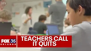 'I feel undervalued': Florida teachers calling it quits ahead of school year