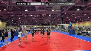 Infinite 15s vs A4 Volley 15-Blaire