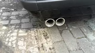 BMW e34 540i New Exhaust Revs