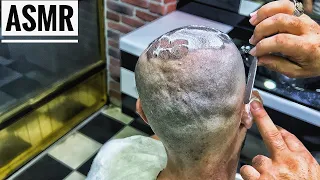 Asmr Hair Cut • Cleaning the crust in your hair scent • Razor cut at the Turkish barber • Sleep Time