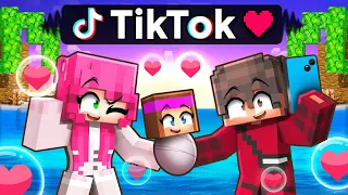 Adopté par une famille de TIKTOKER sur Minecraft !