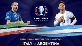 ITALY VS ARGENTINA ( 0-3 ) FINALISSIMA THE CUP OF CHAMPIONS 2022