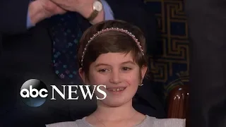 Trump honors 10-year-old cancer patient at State of the Union