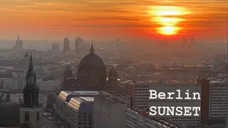 SUNSET 🌅 BERLIN 🐻 ВЕЧЕРНИЙ БЕРЛИН ~ SONNENUNTERGANG ~ ЗАКАТ В БЕРЛИНЕ ~ CITY VIEW CENTRE 2023