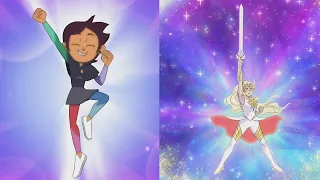 Luz transformation/She-ra transformation parallel