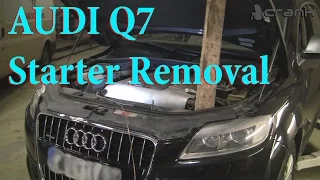 Audi Q7 Starter Removal