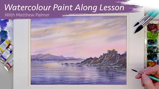 Watercolour Paint Along Lesson with Matthew Palmer