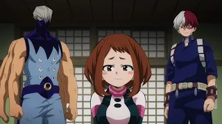 Uraraka worried about deku and bakugo (dub) | My hero academia