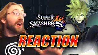 MAX REACTS: Cloud Revealed for Smash Bros