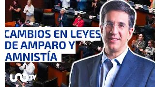 ¿Qué busca el presidente con las leyes de amparo, amnistía y pensiones?