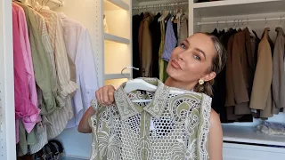 I’M HOME, WHAT’S NEW IN MY WARDROBE TRY ON HAUL & SPRING ROUTINES