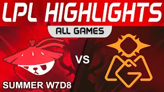 AL vs OMG Highlights ALL GAMES LPL Summer Season 2023 W7D8 Anyone's Legend vs Oh My God by Onivia