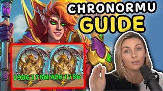 How to Build the BIGGEST CHRONORMU with VARDEN - Hearthstone Battlegrounds