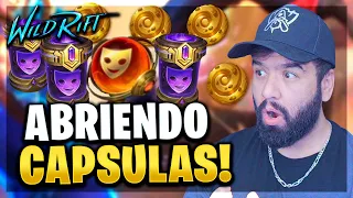 ¡ABRIENDO CAPSULAS HASTA DESBLOQUEAR LA SKIN LEGENDARIA! | Wild Rift