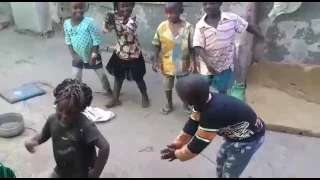 Happy kids dancing on let's go Eddy kenzo