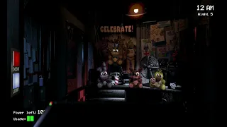 FNAF 1 completato (si beh... Sono soltanto un pro)