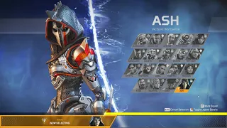 Apex Legends Ash Launch bundle intro animation