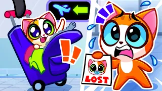 Baby Got lost 😭 X-Ray In The Airport Rules Song ✈ | More Funny Kids Cartoons by Toony Friends