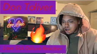 Don Toliver - LOVE SICK DELUXE FULL ALBUM REACTION / REVIEW (UNCUT) 🔥