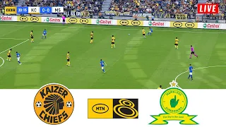 🔴KAIZER CHIEFS vs MAMELODI SUNDOWNS LIVE TODAY ⚽ SEMI FINALS MTN 8 CUP 2023 ⚽ FOOTBALL SIMULATION