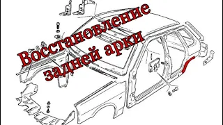 Восстановление задней арки ВАЗ