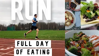 Everything I EAT in a day as a RUNNER