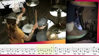 Drum tutorial - How to play Scorpions - Rock You Like a Hurricane