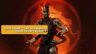 Mortal kombat 11 tous les dialogue de Sheeva version française 🇲🇫🇲🇫