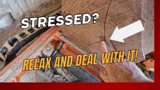 A Log Fights Back!  Relieve Stress With a Sawmill!