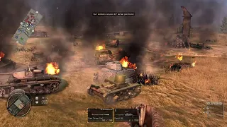 GATES OF HELL: Flame tank vs two panzers