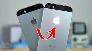 Glowing Apple Logo on iPhone SE!