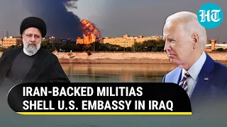 U.S. Embassy In Iraq Shelled, 7 Mortars Land In Compound; Iranian Militias Shock | Israel-Hamas War