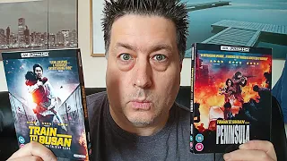 TRAIN TO BUSAN And TRAIN TO BUSAN: PENINSULA 4K UHD UNBOXING!