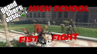 GTA 5 HIGH SCHOOL IN THE HOOD 2 - FIST FIGHT [HQ]