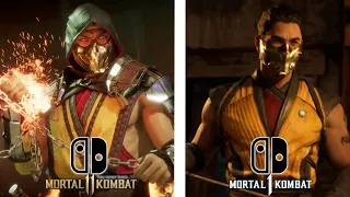 Mortal Kombat 1 (Switch) vs Mortal Kombat 11 (Switch) | Graphics Comparison