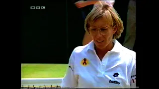 Jana Novotna vs Martina Navratilova Wimbledon SF 1993