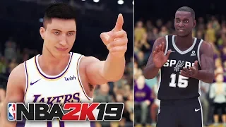 ДЕБЮТ В НБА ЗА ЛЕЙКЕРС! ● NBA 2K19 ● КАРЬЕРА ИГРОКА #10