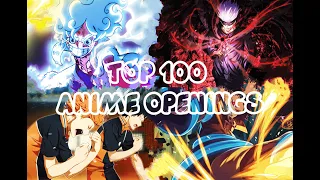 The TOP 100 Anime Openings