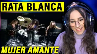 Rata Blanca - Mujer Amante | REACTION Singer & Musician Analysis