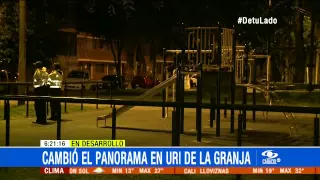 Cambia el panorama: ya no hay detenidos en parque frente URI de La Granja- 13 de Enero de 2015