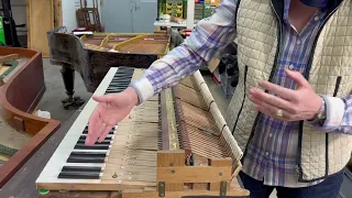 Klinkenberg Pianoforte Pleyel action restoration