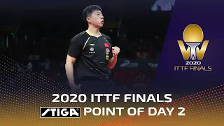 Point of Day 2 presented by STIGA | Bank of Communications 2020 ITTF Finals